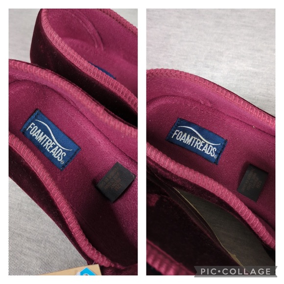 🎅🏻 3/$50 👯♀️Host Pick⚡️Foamtreads Peony Slippers - Picture 12 of 16